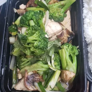 Garlic Lover&apos;s stir fry, it was disgusting