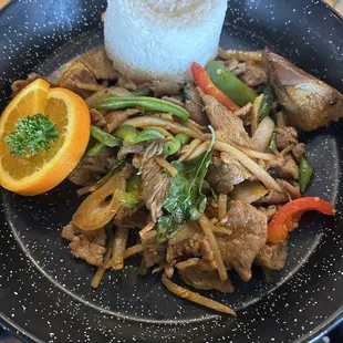 Beef Pad Ped Lunch Special