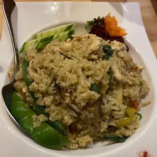 Green Curry Fried Rice