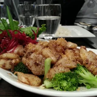 Scallops in Black Pepper Sauce