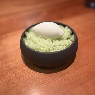 Fennel &amp; Lemon dessert- different &amp; superb