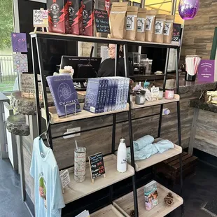 a display of sweet beans coffee