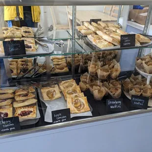 Pastry case.