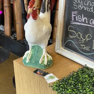 Your greater when you walk in