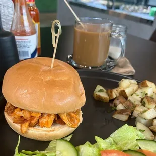 Tangy Jackfruit Burger