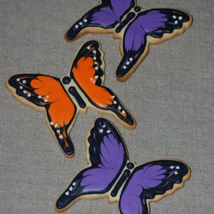 Shaped sugar cookies, decorated with icing $1.75-3.50