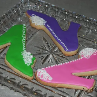 Shaped sugar cookies, decorated with icing $1.75-3.50