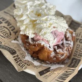 Funnel Cake Strawberry Dream