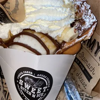 Bubble Waffle Crazy Bananas