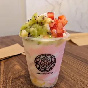 Yogurt, original swirl fruity looty