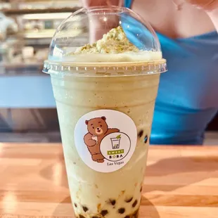 Jasmine milk  tea - mmm I&apos;m thinking about it again lol
