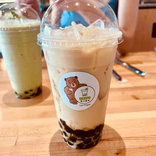 Jasmine milk tea