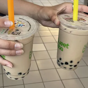 Milk tea w boba
