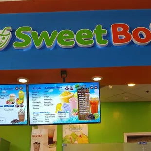 Bomb. Peach yogurt slush made perfectly, not watery at all.