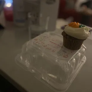 Carrot cupcake