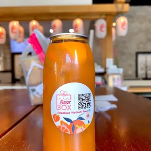 Tra Dao Cam Sa - Peach, Orange, Lemongrass Tea