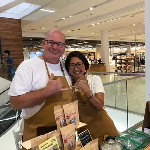 Owners, such a nice couple