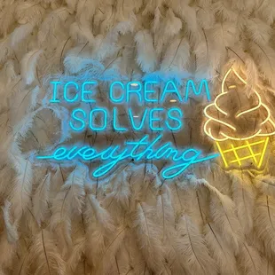 Photo wall with feathers