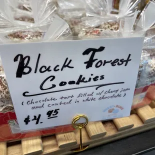 black forest cookies