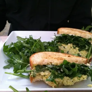 Egg Salad Sandwich Lunch