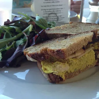 Curried Chicken Salad Lunch