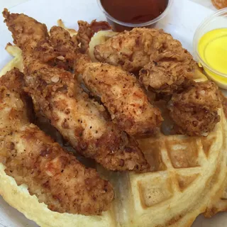 Chicken and Waffles Brunch