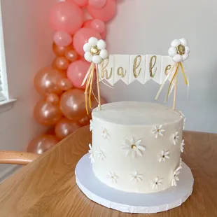 Custom birthday cake