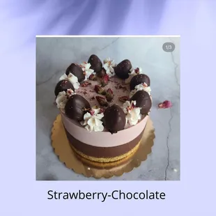 Chocolate-Strawberry cake