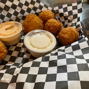 Fried pimento cheese