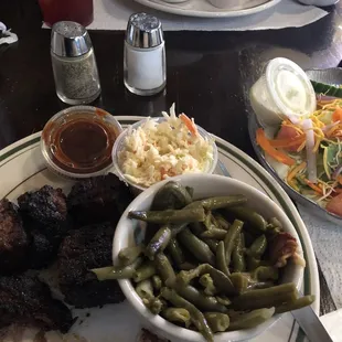 Delish Burnt ends!   My fav!