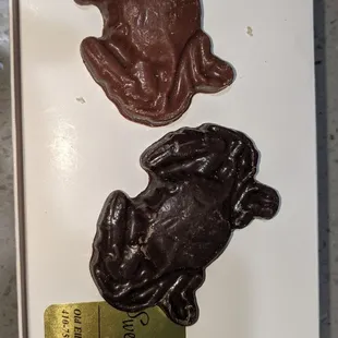 Chocolate crabs