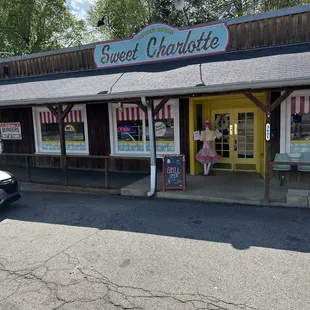 the front of the store