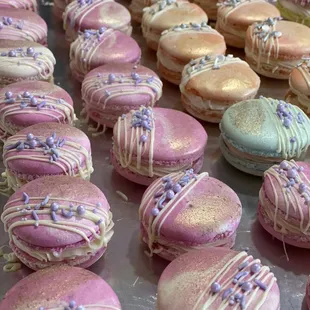 Decorated Macarons