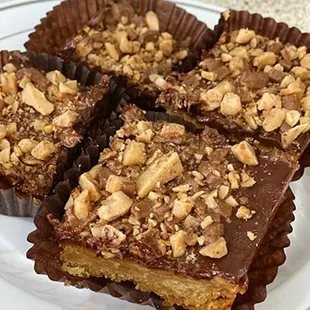 Chocolate Toffee Bars