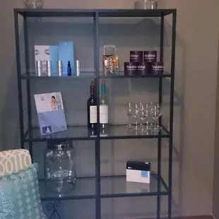 Yes they serve wine. Awesome!