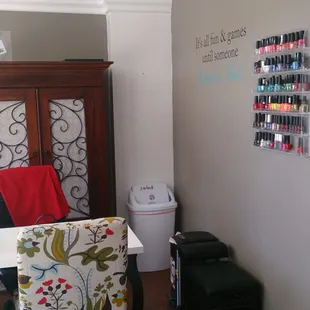 They do nails as well!