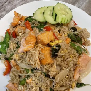 Salmon Fried Rice