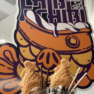 Delicious!   The Taiyaki Soft Serve is refreshing and tastie.  Will definitely be back for more!