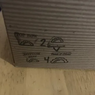 Cute little stamps with useful information.