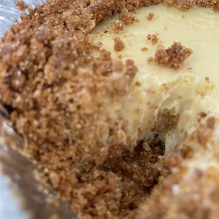 Inside Calamansi pie