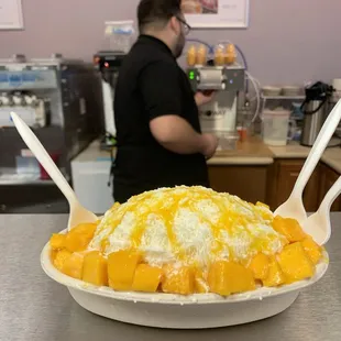 Mango Bingsu - Fresh Mango