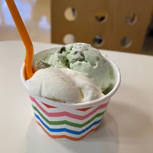 Pistachio and something