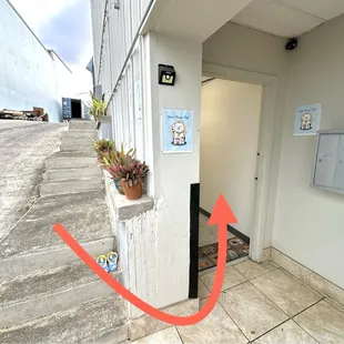 Sweet Home Cafe is below the H4C gym.  Turn the corner and look for hallway.