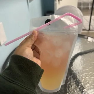 Iced Strawberry and Orange Cold Brewed Tea