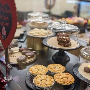 a variety of pastries