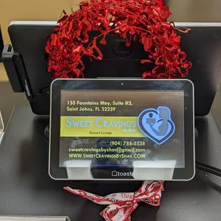 a sign for a sweet cravings