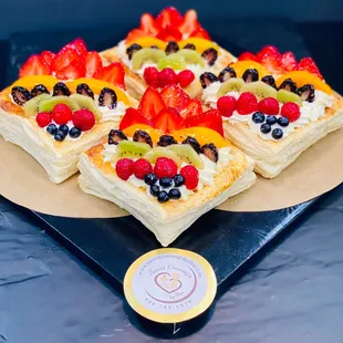 a fruit filled pastry