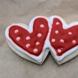 Frosted sugar cookie