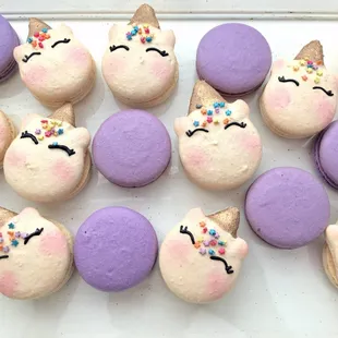 Unicorn Macarons