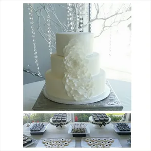 Wedding Cake &amp; Dessert Table